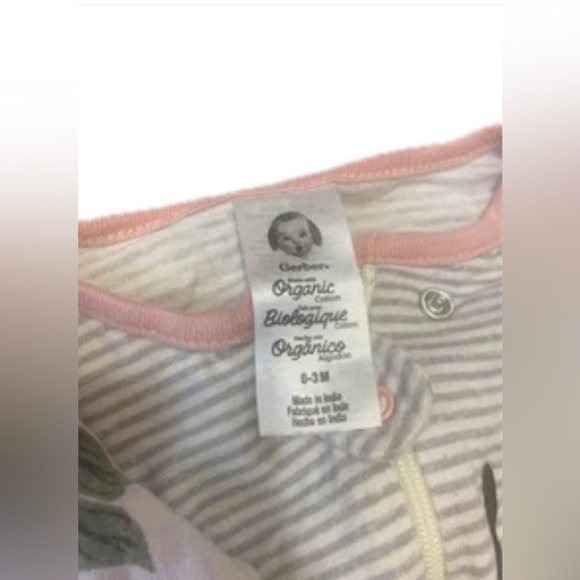 Baby Sleeper 5 Piece Lot 0-3 Month Sleepers Animals and Flowers - Picture 4 of 4